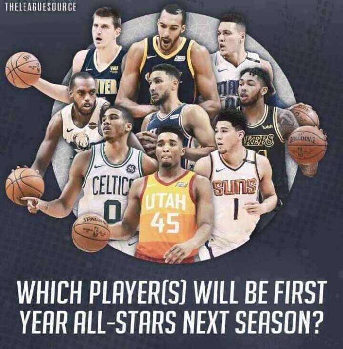 新赛季可能首次入选全明星的9大球员 , 新人辈出, 谁最有希望?