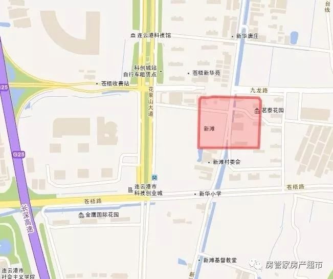 连云港市区3宗地块挂出让规划用于住宅和商业