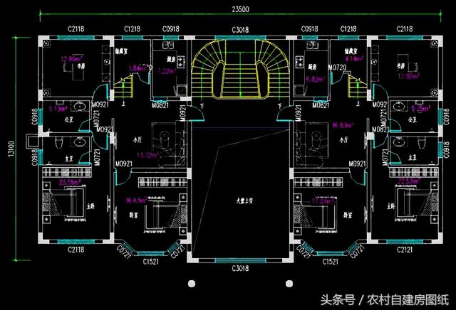 310平米奢华别墅,一般家庭都不敢这样建