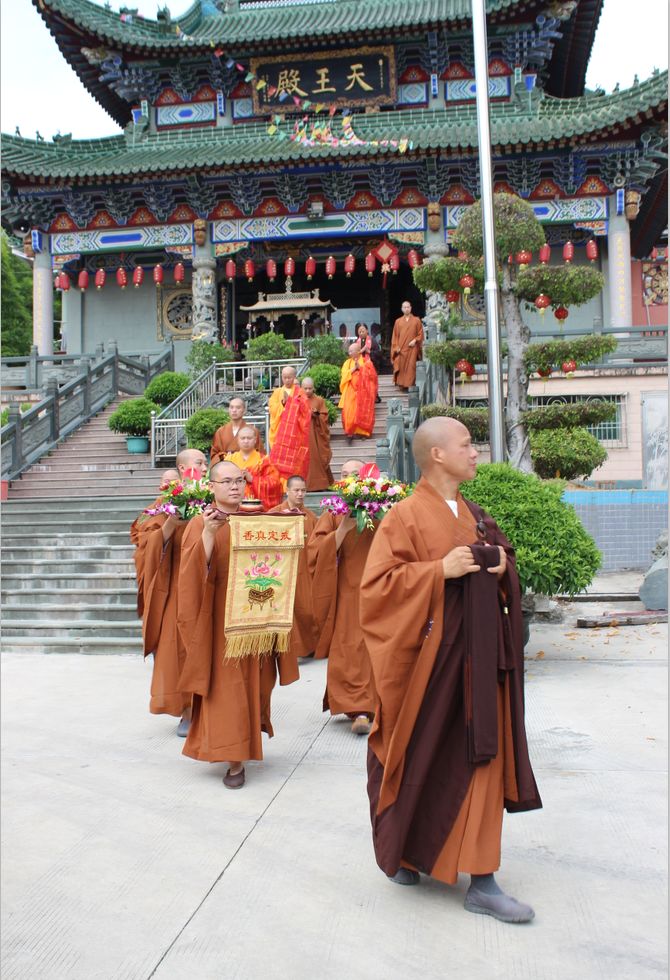 潮阳菩提禅寺第六届佛七法会洒净仪式附第六届佛七法会时间表