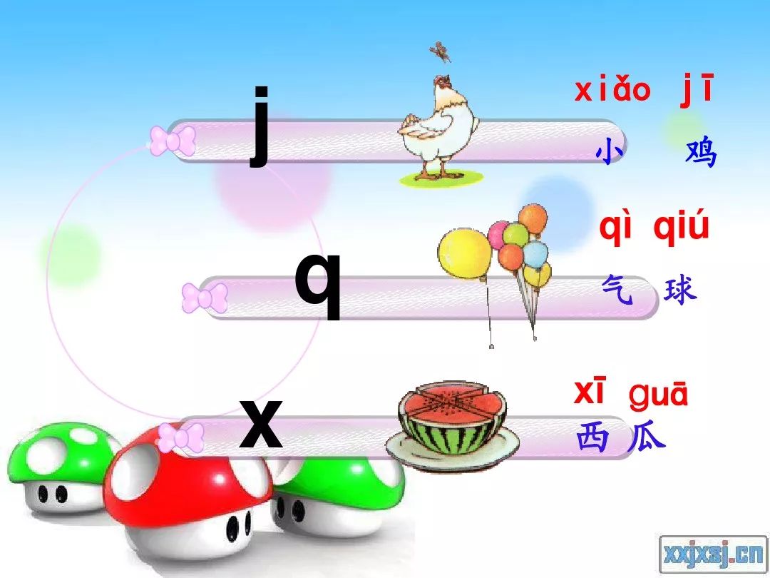 微课程:汉语拼音第十四课 声母x 学习
