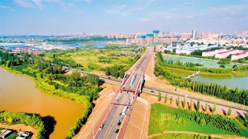 路线起点位于石油城银横路处,终点接滨河大道,全