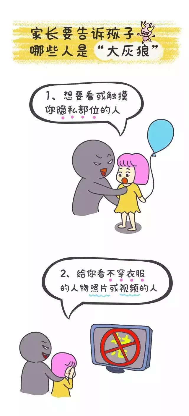 对儿童性侵说不!