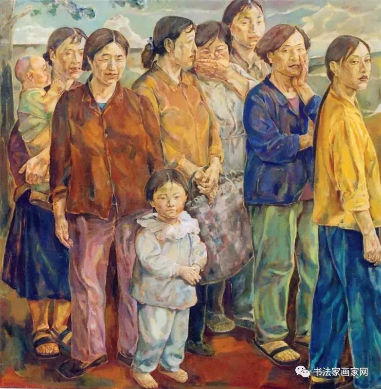 油画展讯改革开放40年山东美术发展成果展选登作品