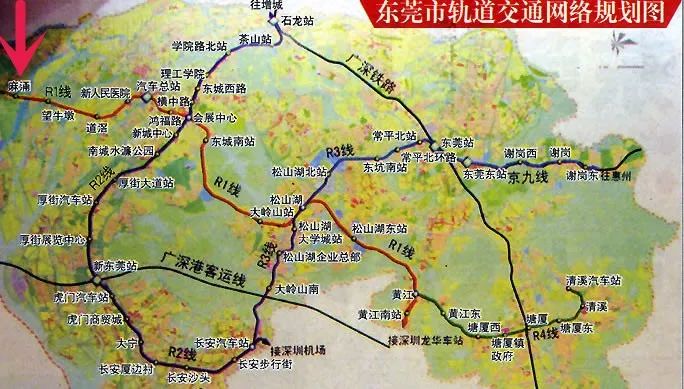 其他交通利好莲花山过江通道,水乡大道延长线,东江大桥扩建.