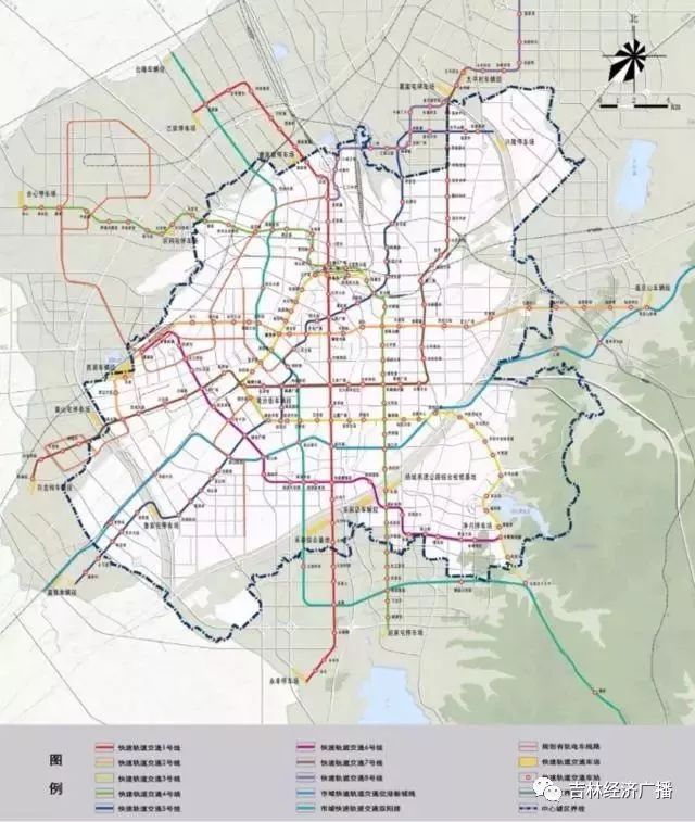 那么就一起来看看 长春市第三期 城市轨道交通建设规划 都有哪些