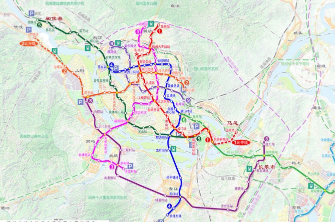 福州9条地铁线路调整通过审查!滨海快线未纳入第二期建设规划?