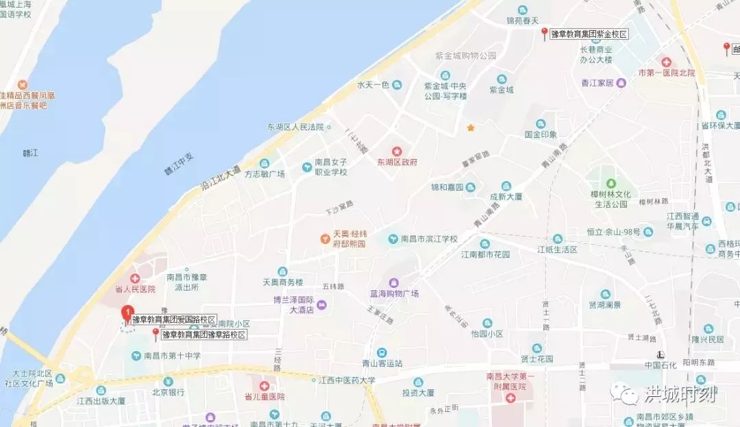 东湖区成立育新,邮政,豫章三大教育集团!小学招生地段范围公布!