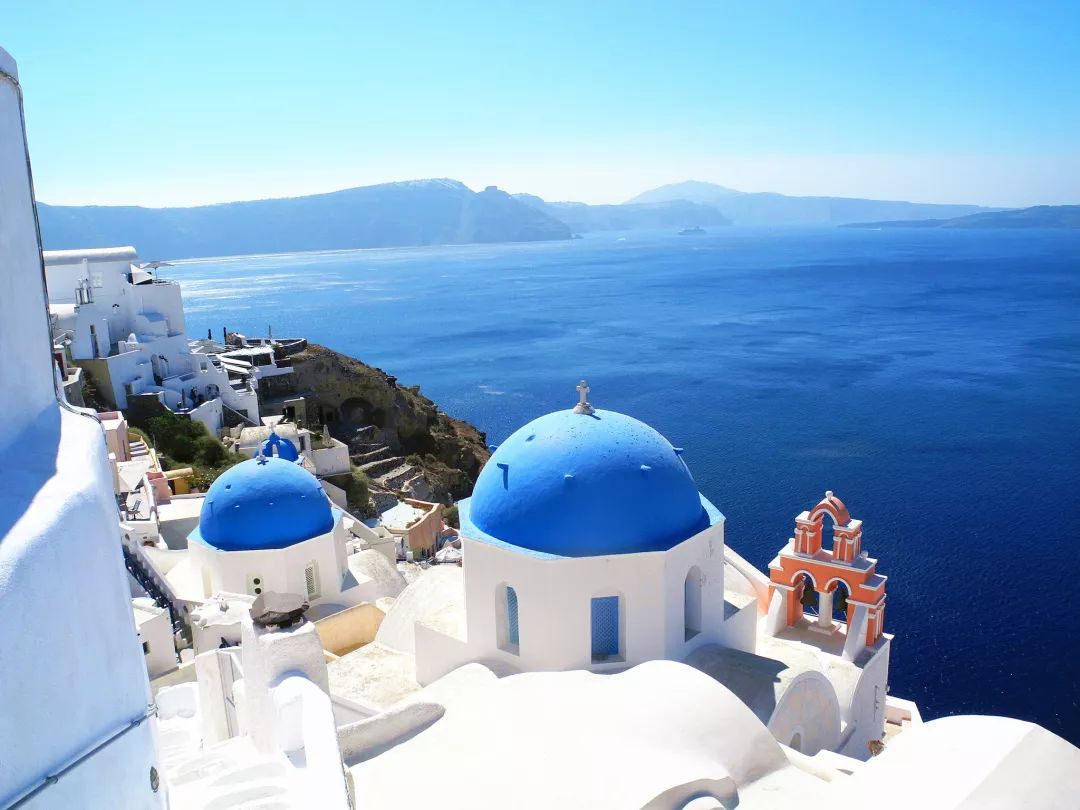 碧海蓝天白房子,温馨浪漫爱琴海,希腊旅行攻略