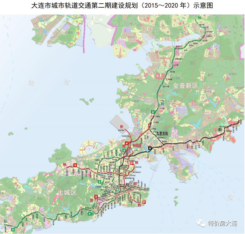 大连地铁二期建设规划(20-2020 年)