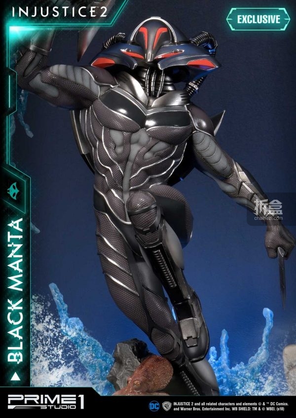 prime 1 studio《不义联盟2》黑蝠鲼black manta 1:4