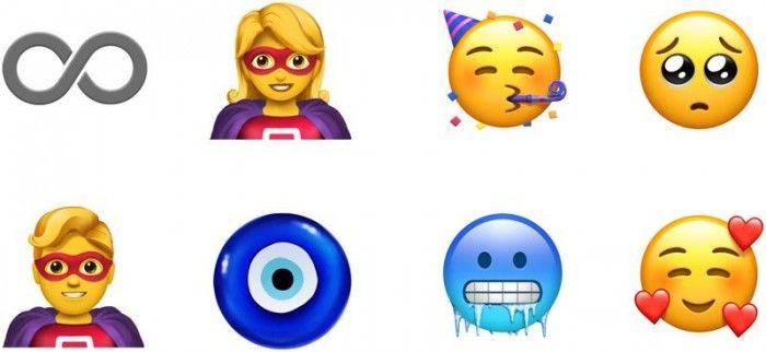 全新2019年emoji候选表情符号包括服务犬 聋人等