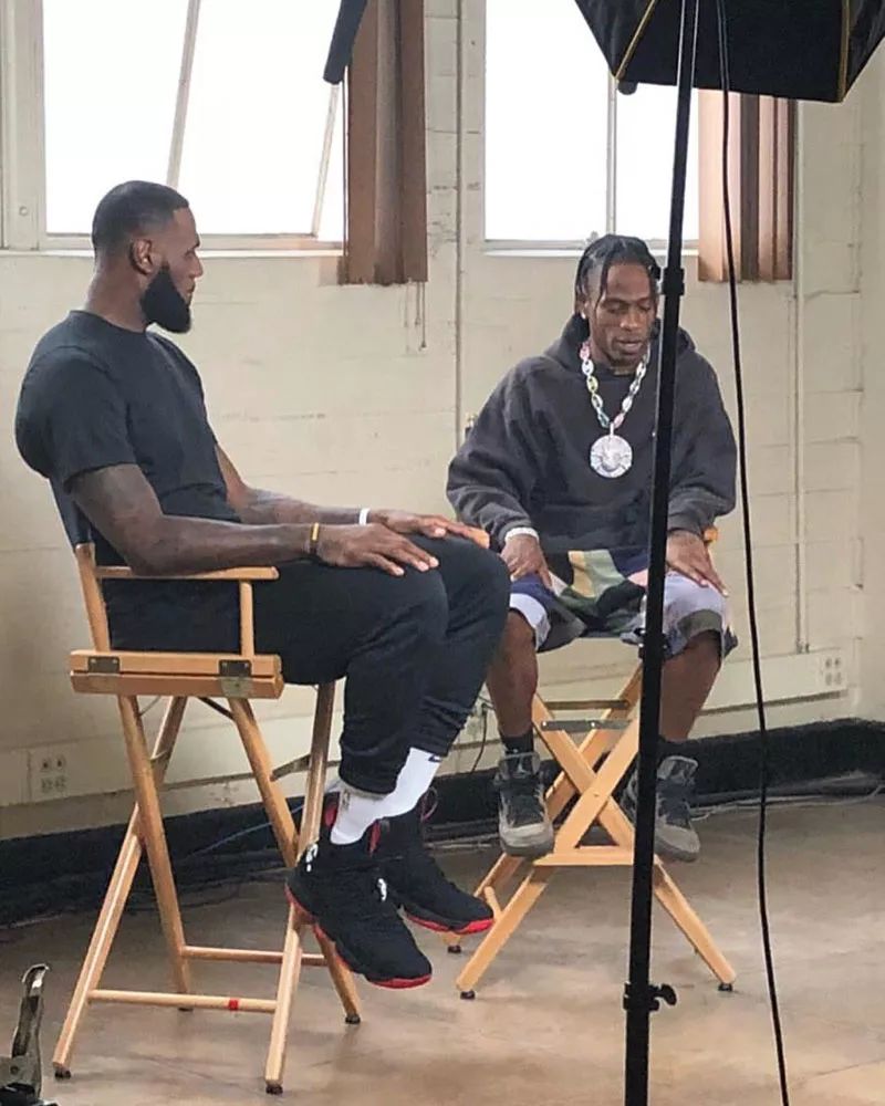 lebron james – off-white x nike blazerdevin booker – travis