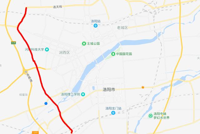 北环路:北环路利用老310国道市区段道路,向