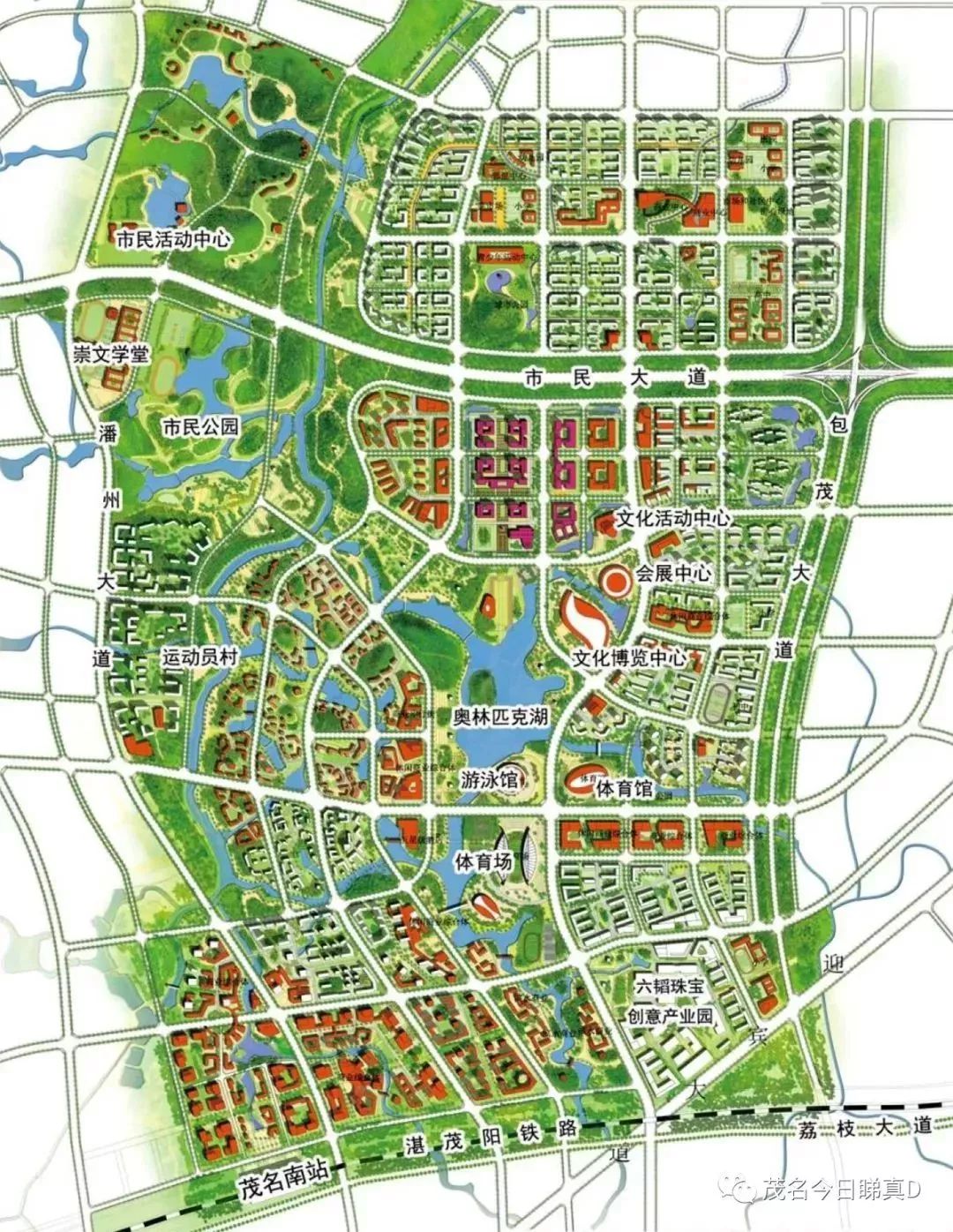 茂名最新版城市总体规划公布,下一个三十年是这里!