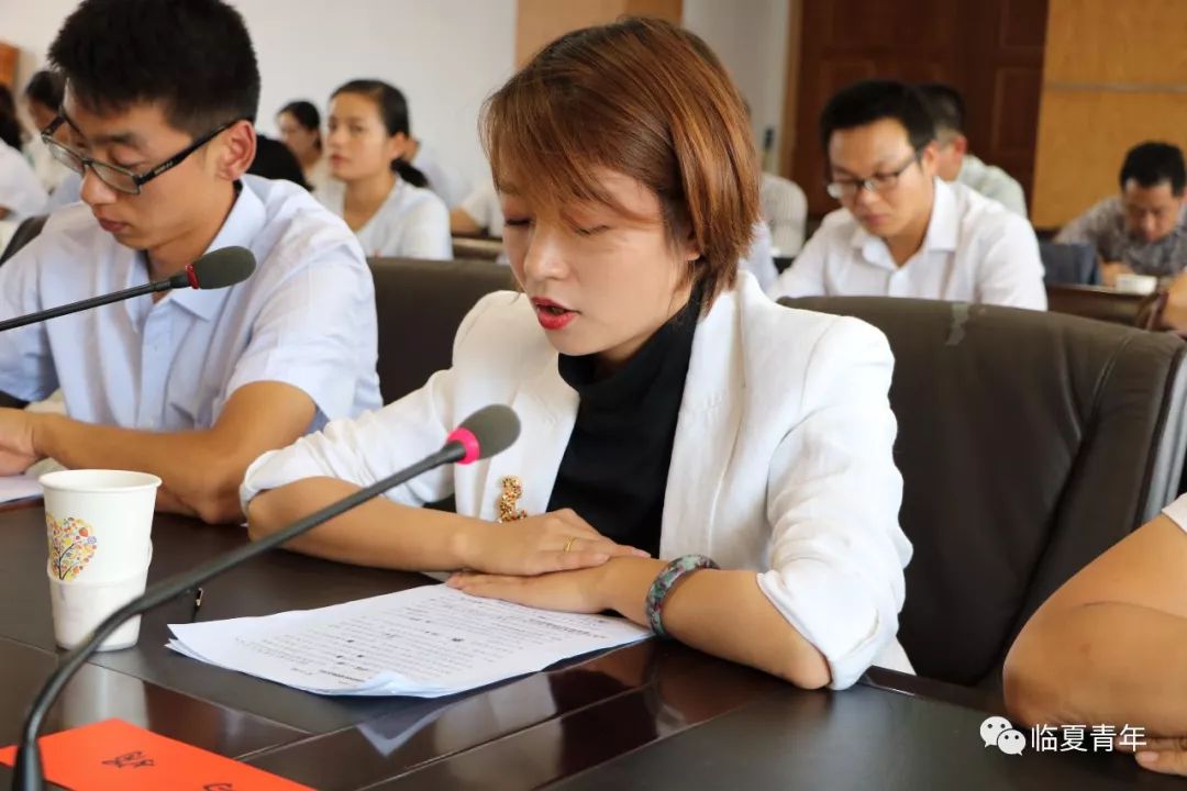 费旭明临夏州中医院团委书记 代永霞会上,团州委书记范红梅强调,杨