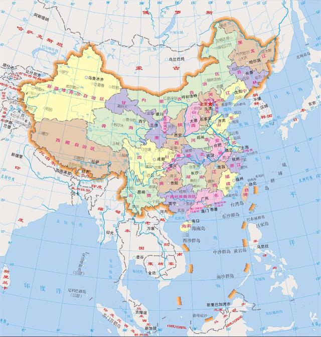 台湾版人口_台湾版中国地图