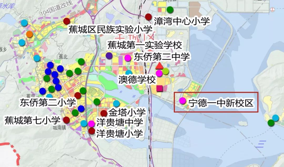 宁德一中新校区建在哪怎么建这些问题有了答案附规划图