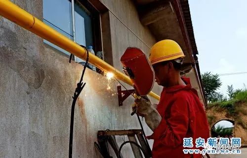 富县:农村引入天然气 