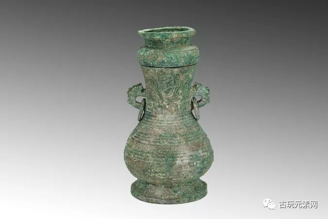 西周青銅瓿（銘文后刻）, Wine Container (Pou), 13th century B.C