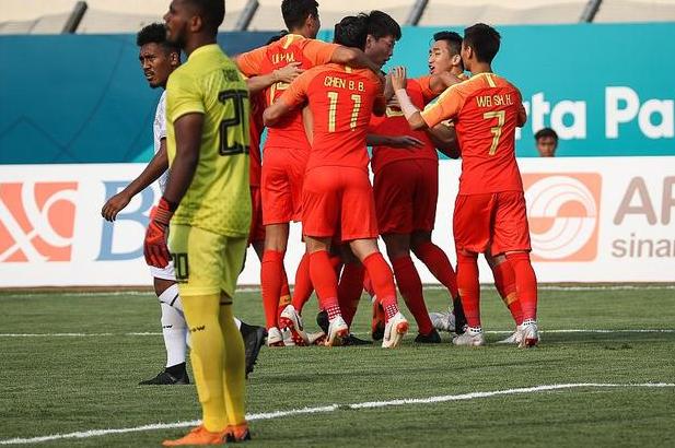 亚洲杯-U23国足6-0东帝汶 韦世豪传射高准翼双