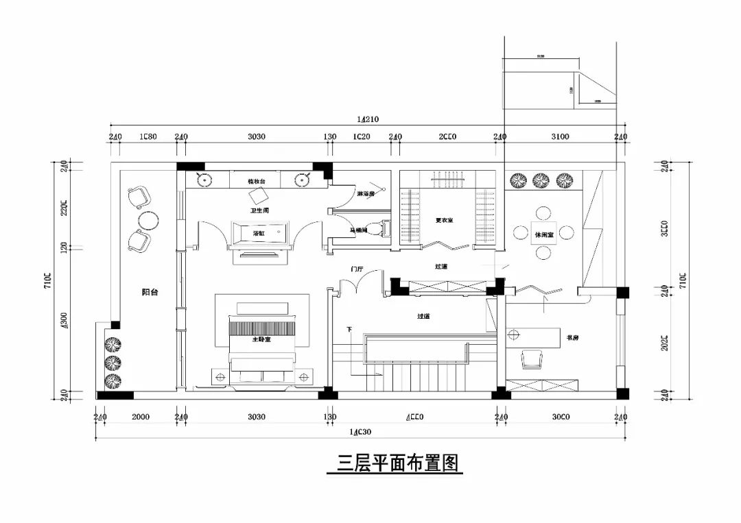 【免费分享】绝美方案欧式效果图 cad施工图学习案例