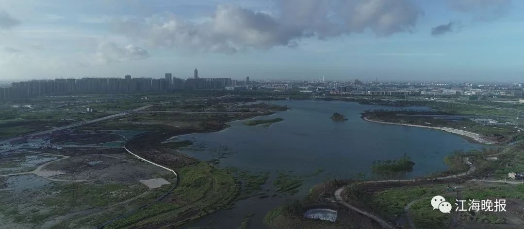 南通"宝葫芦"来了,航拍紫琅湖(视频)