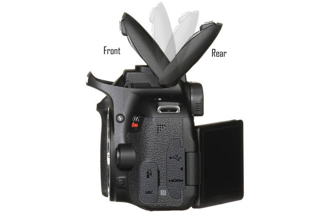 佳能相机新专利 支持跳闪功能的内置闪光灯设计