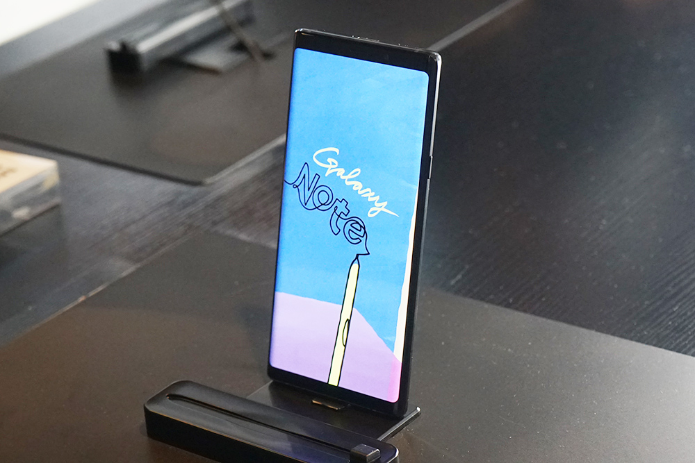 撞色S Pen吸睛 三星Galaxy Note 9现场试玩
