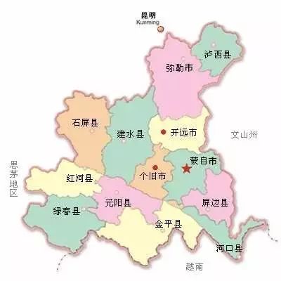 红河州各县市人口_蓝色立体矢量渭南市地图AI源文件