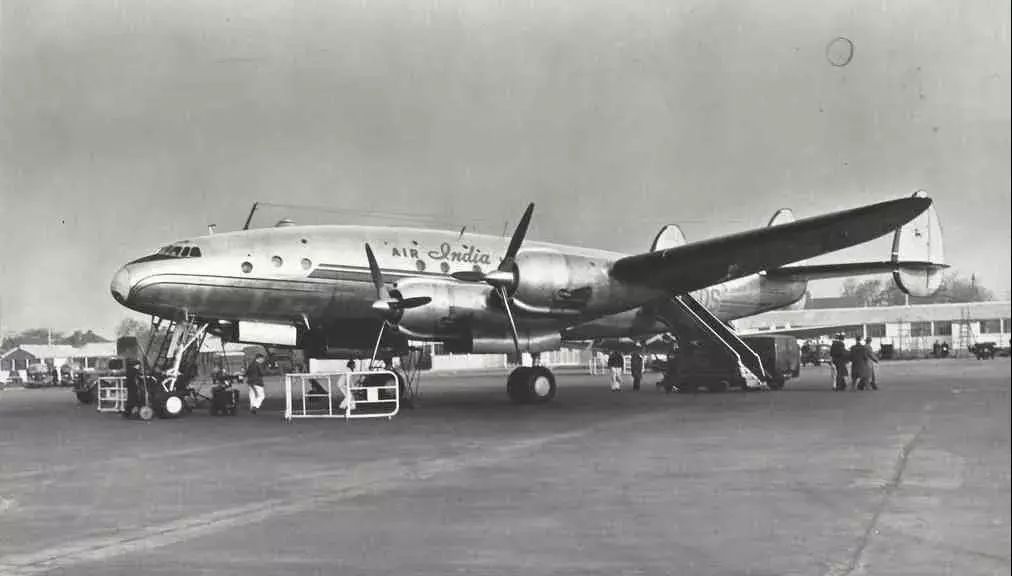 克什米尔公主号,印度航空,1955年