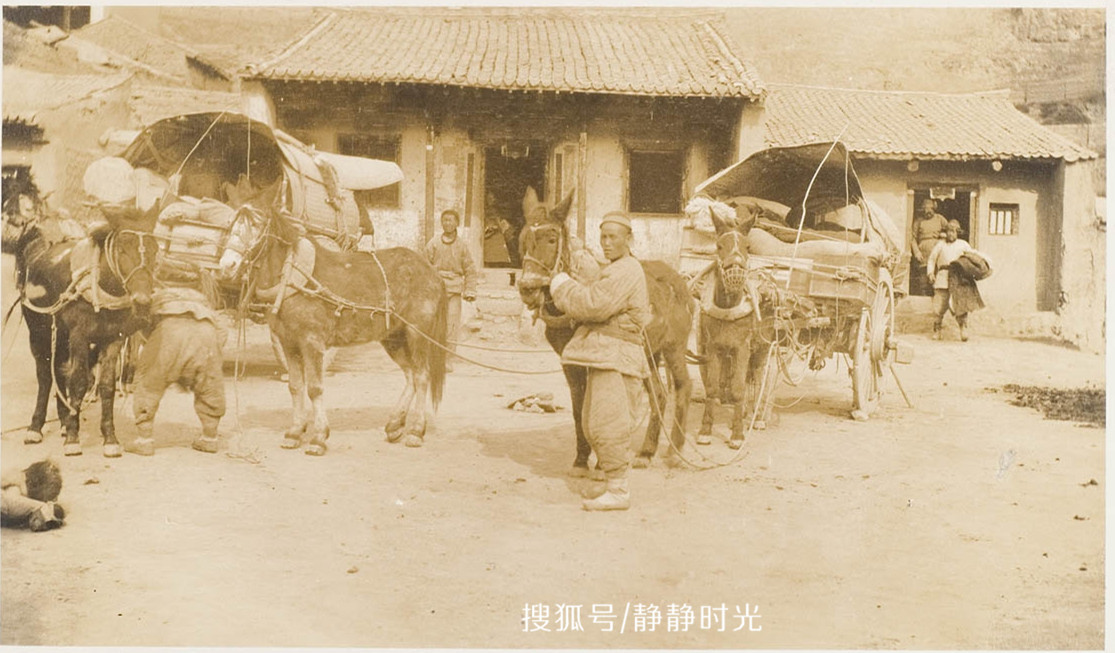 1910年甘肃老照片,历史沧桑