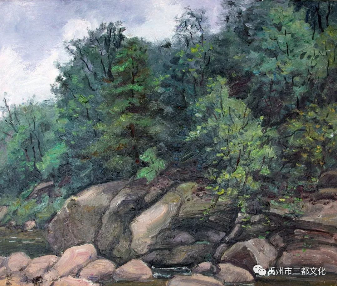 艺术百科丨张德宏风景油画写生作品欣赏