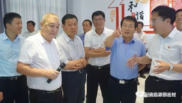 漯河市委书记蒿慧杰调研邢庄村基层党建工作