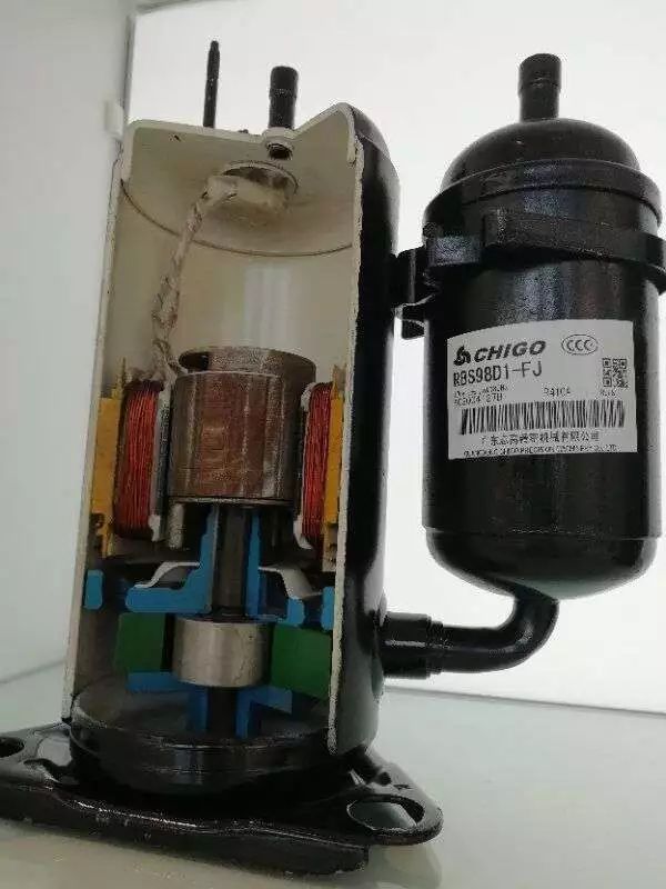 广东志高空调有限公司捐赠的空调压缩机