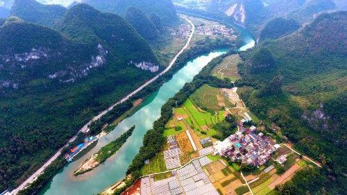 广西这条河流入选了全国"最美家乡河",住河两岸的人民