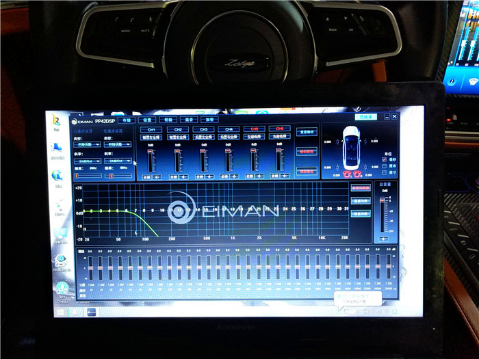 众泰t700汽车音响改装升级工作圆满完成,经过专业调音师傅的电脑调音