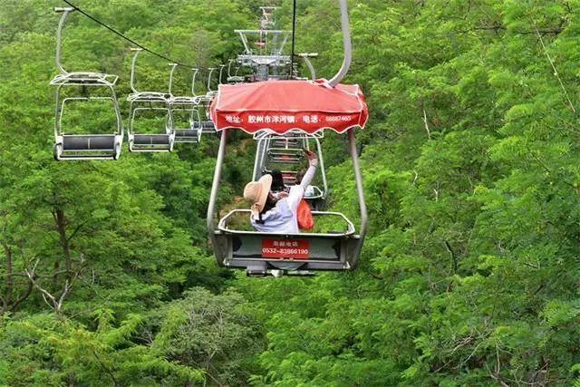 360°感受山海天太平山露天观景索道这就是青岛快乐产地空中漫步当地