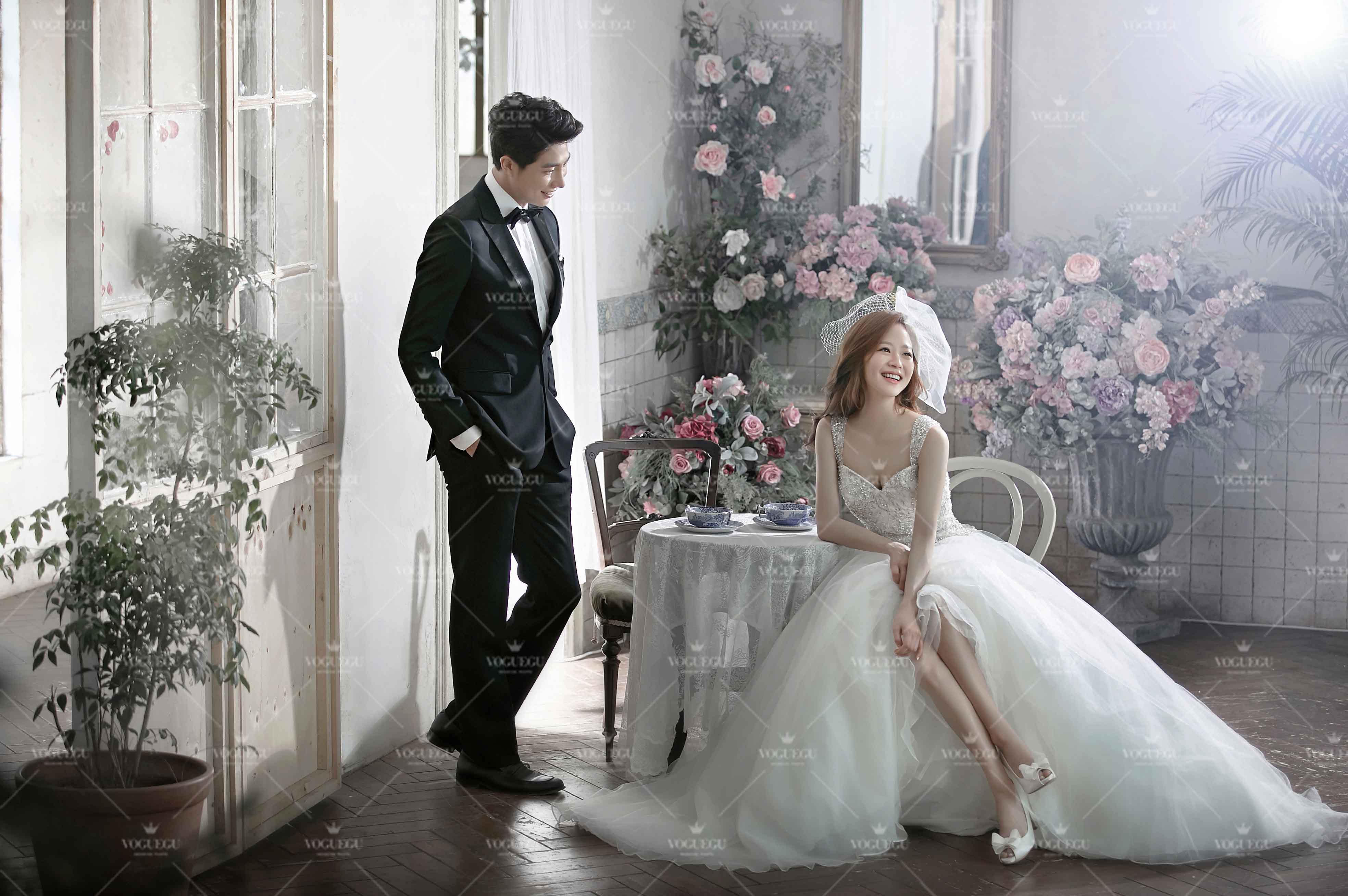 韩式风格婚纱照 唯美韩式婚纱照最全拍摄攻略-铂爵(伯爵)旅拍婚纱摄影