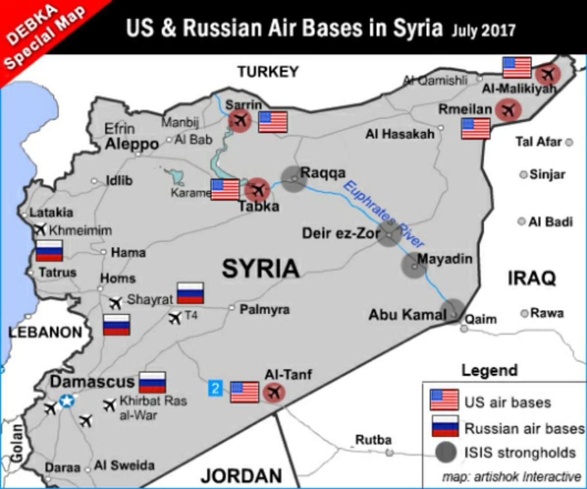 综上所述,美军现阶段在叙利亚的部署的重心已经不是扶植库尔德武装图片