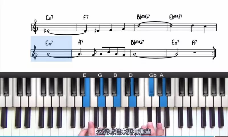 如何读懂爵士钢琴基本谱?