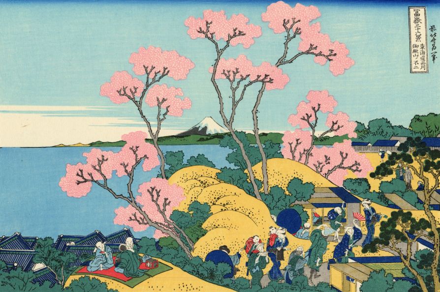 葛饰北斋:日本浮世绘的"巨浪"