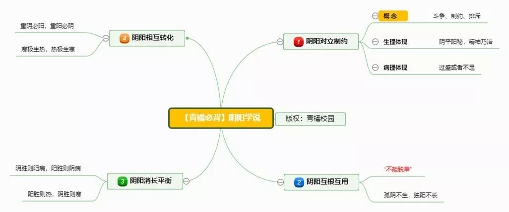 青橘"学霸攻略"|几乎年年必考的「阴阳学说」(内附学霸专属音频)