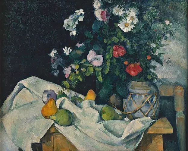 1890 花与水果 still life with flowers and fruit