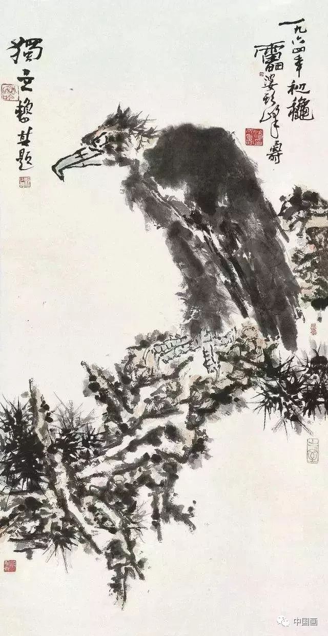 潘天寿绘画作品欣赏