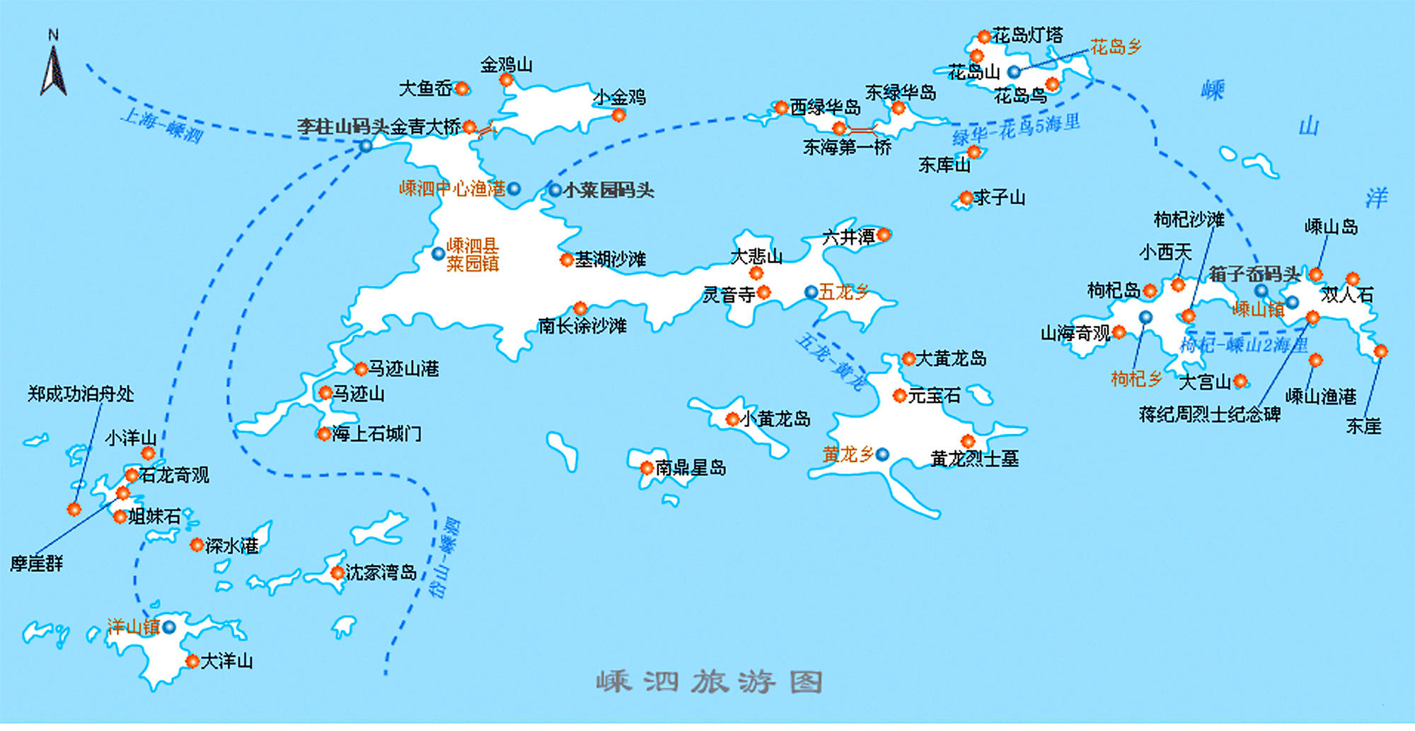 新晋网红旅游地 浙江舟山最北部的海岛县图片