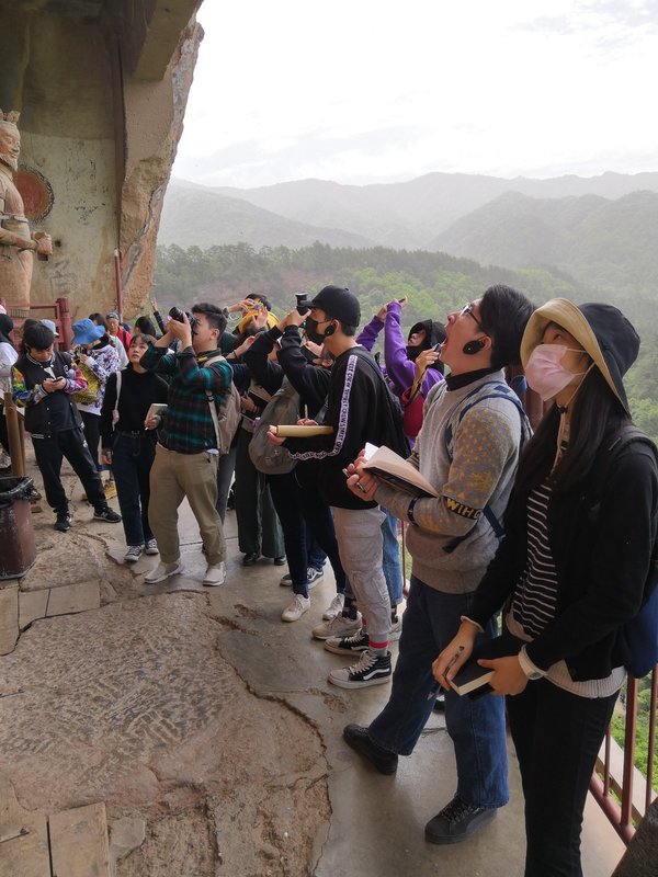 鸣沙山|走出校园，专业考察——广州美术学院春季写生考察活动圆满结束