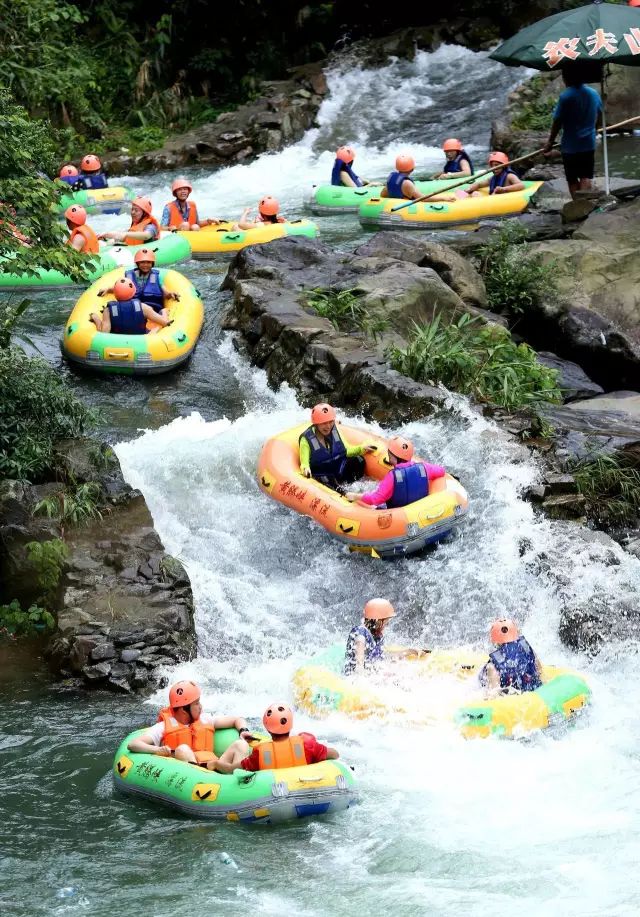 漂流之王8月2526清远最刺激黄腾峡全程漂流笔架山漂流探险经典双漂