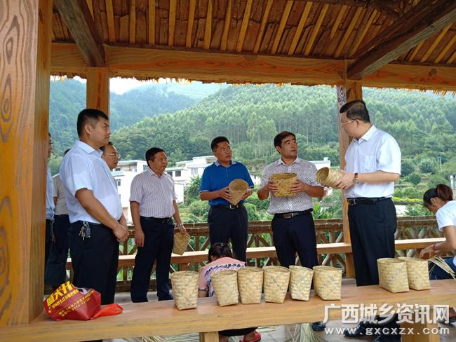 贺州市委书记李宏庆到平桂区沙田镇乡村旅游点开展乡村旅游调研工作