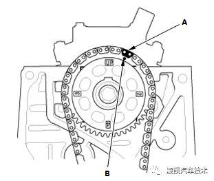 8l)发动机正时链条安装(正时校对)